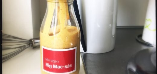 Big Mac-dressingen funkar till kyckling, pulled pork, avokado, skinkmacka, ostmacka med mera.
