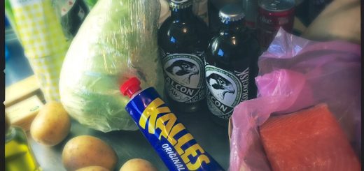 Ingredienser till Pontus Frithiofs bästa hösträtt.