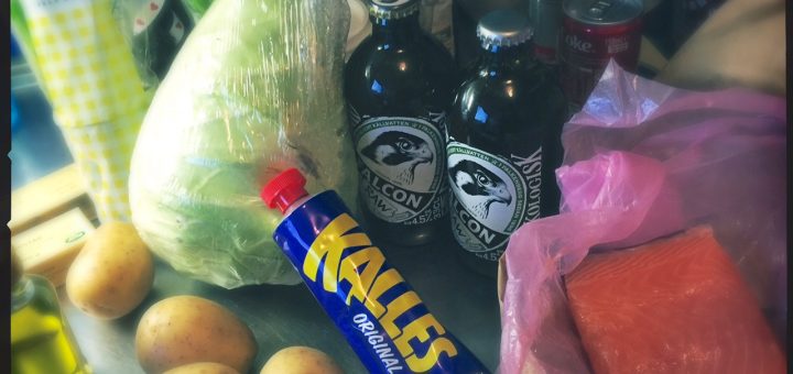 Ingredienser till Pontus Frithiofs bästa hösträtt.