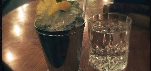 Julep Aphrodisiaque på Metropol Palais cocktialbar.