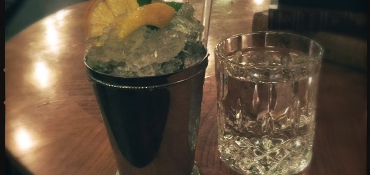 Julep Aphrodisiaque på Metropol Palais cocktialbar.