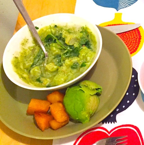Ceviche med avokadocreme