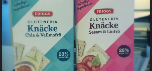 Vi testar Friggs glutenfria Knäcke med superfrön.