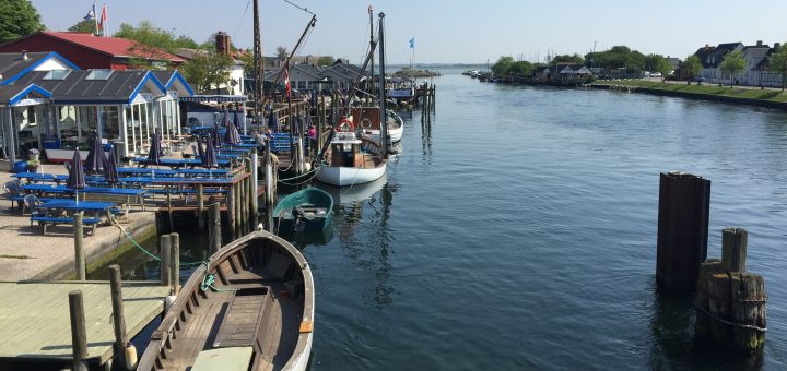 Mysiga hamnområdet i Karrebæksminde.