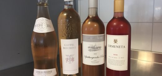 Litet reosévinstest där alla gilla något vin.