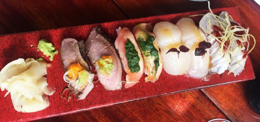 Indio på Kocksgatan i Stockholm serverar sushi med lamm, röding, pilgrimsmussla och tonfisk.