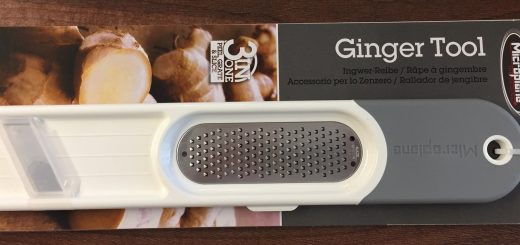 Ginger Tool, ett nytt köksredskap från Microplane som fungerar lika bra till citrussest, vitlök och tryffel!