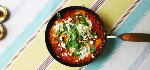 Ett hittepårecept med någon mycket liten likhet med receptet på shakshuka. Och så gott!