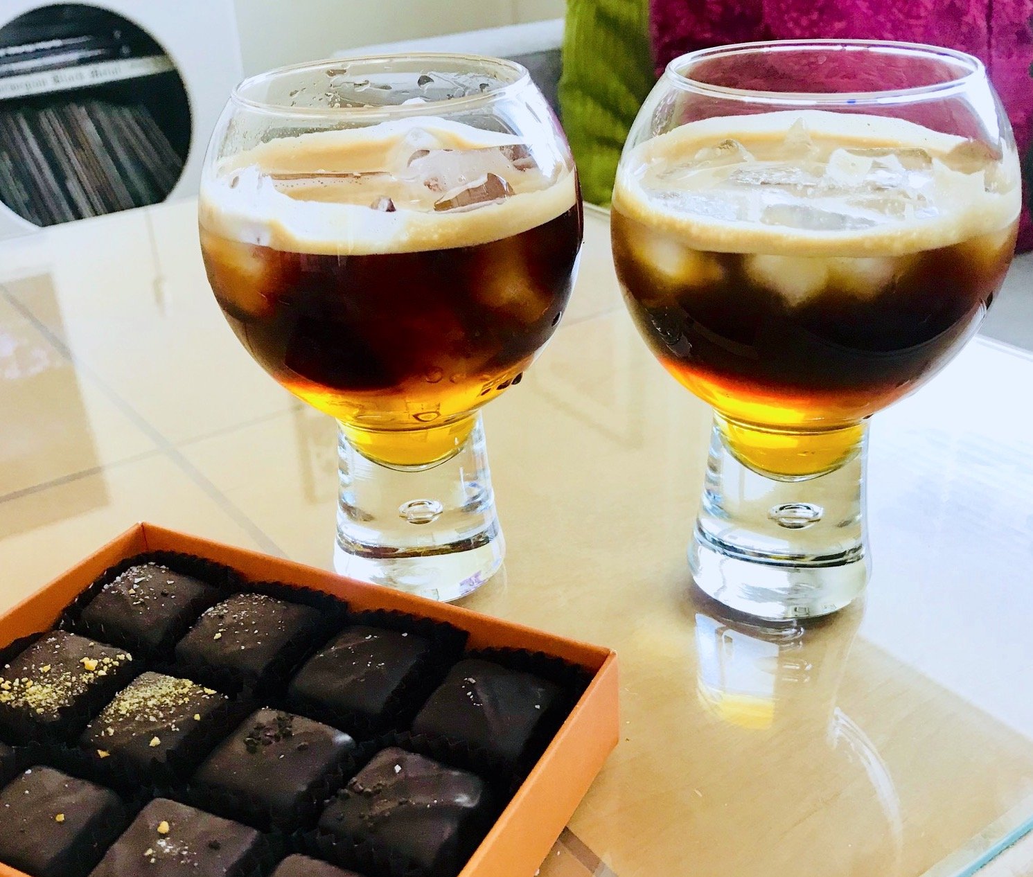 Carajillo – iskall kaffedrink med espresso och Licor 43.