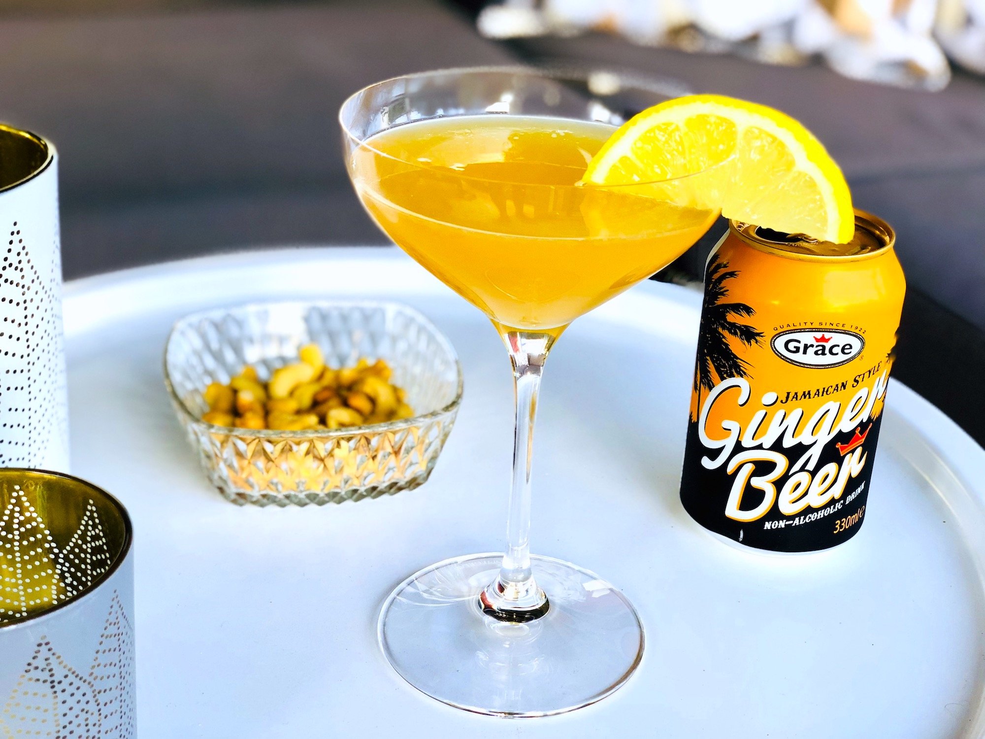 Malins alkoholfria drink på äppelmust