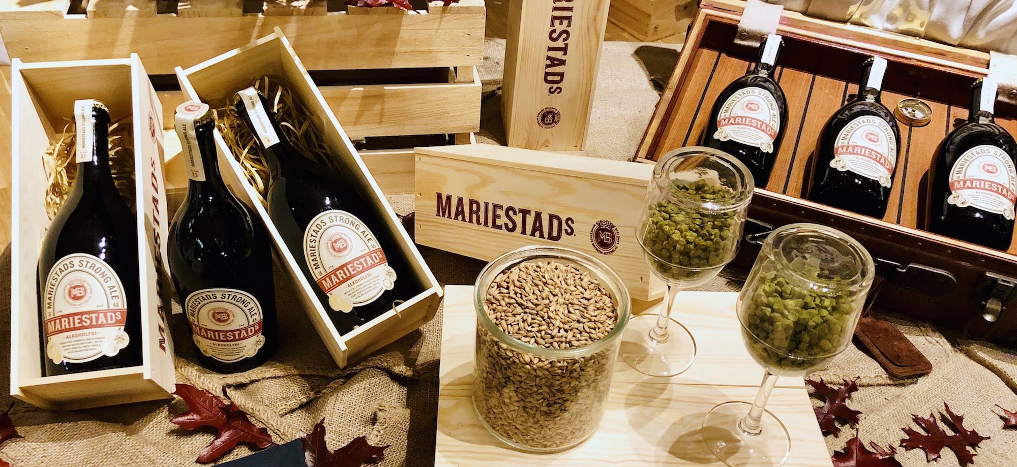 En ny alkoholfri öl från Mariestads. Deras Strong Ale är en mycket lyckad öl med bra beska och lagom sötma.