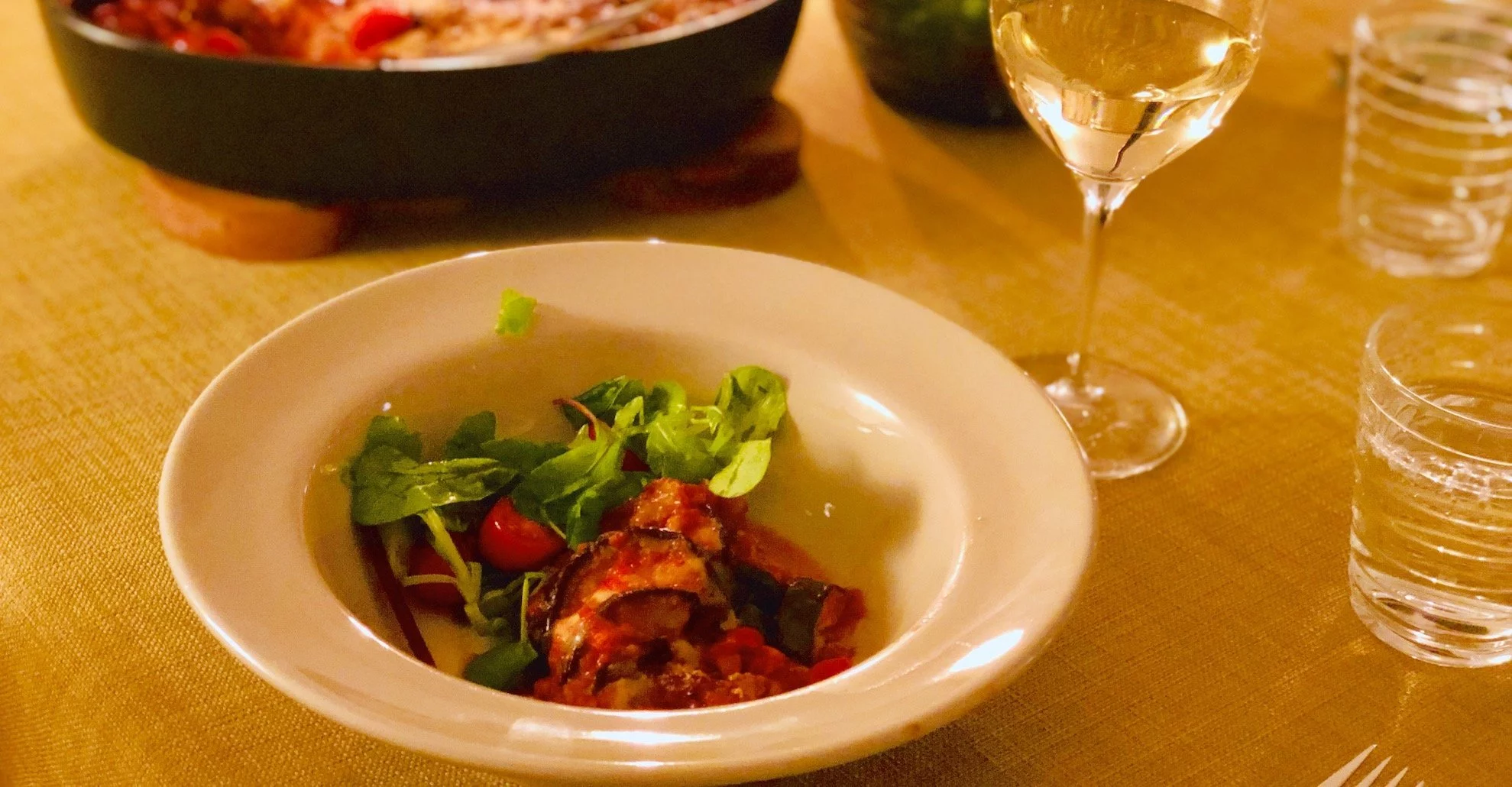 Recept på Melanzane alla Parmigiano, en av mina favoriträtter!