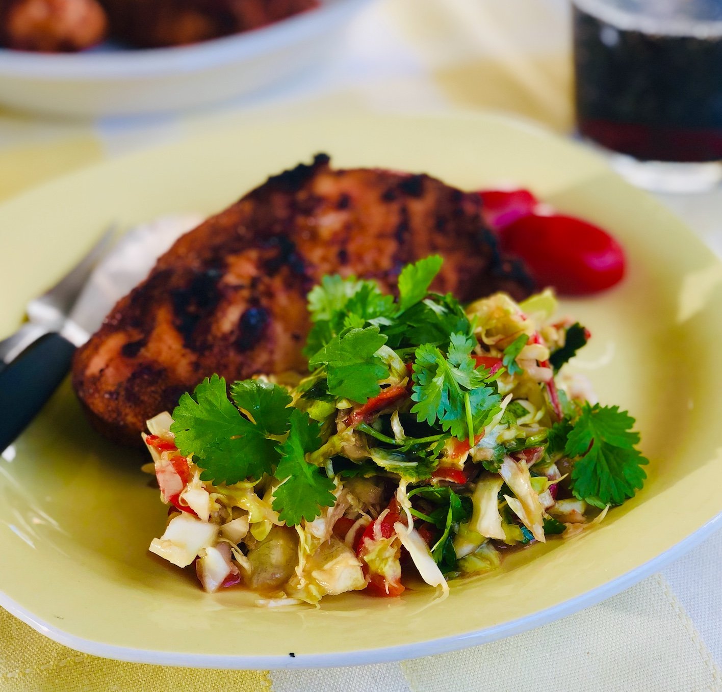 Asiatisk Cole Slaw