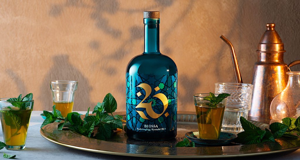 Blossa 20 Myntathé vill ta dig med till Marocko. Det smakar fortfarande mest glögg men med lite fantasi och extra mynta kanske?