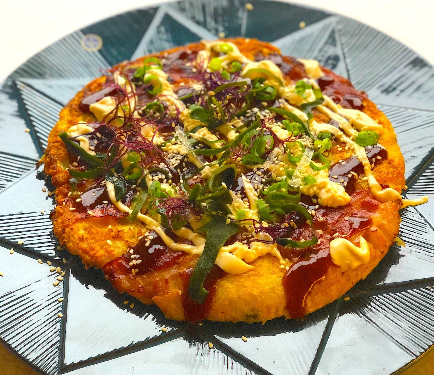 Okonomiyaki – japanska pannkakor