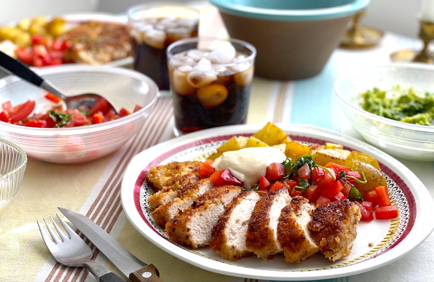 Jag testar recept på Cajunkyckling från Hello Fresh MatMalin.se