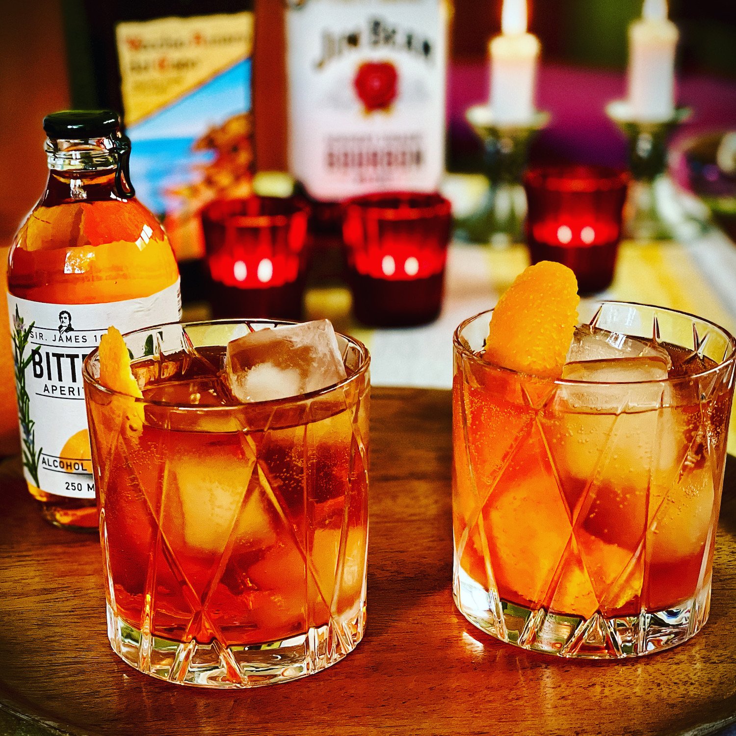 Orange Bitter recept på enkel whiskydrink MatMalin.se