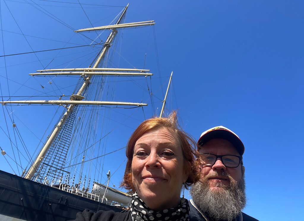 Vi gör ett besök på vackra skeppet Pommern och Ålands Sjöfartsmuseum i Mariehamn.