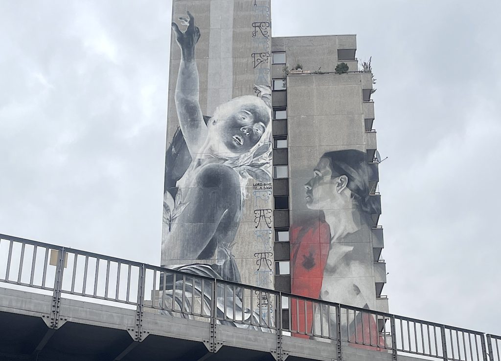 Fin mural i Kreuzberg.