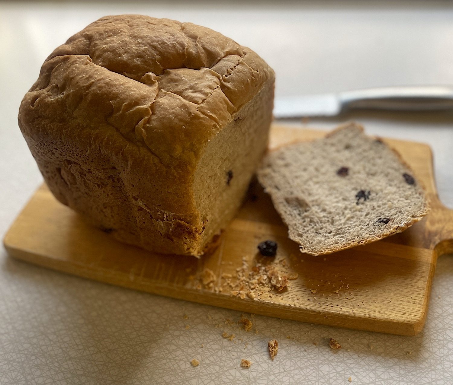 Grahamsbröd för bakmaskin (ca 750 g)