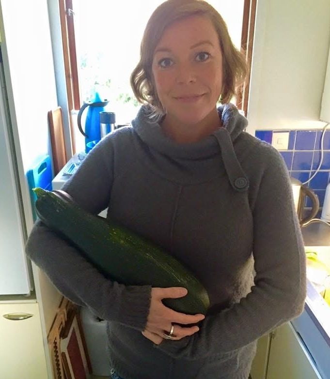 En av mina squashbäbisar som gjorde att jag fick hitta på nya recept med squash.